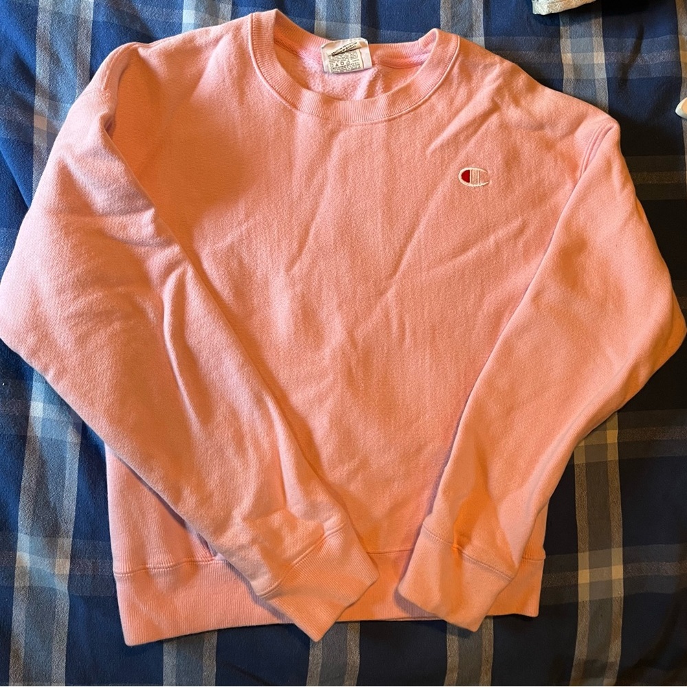 Champion Sweatshirt Color: light pink - Picture 1 of 9